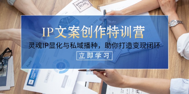 （14330期）IP文案创作特训营，灵魂IP显化与私域播种，助你打造变现闭环（14节课）-小目标轻创
